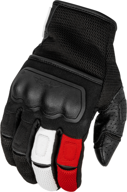 Coolpro Force Gloves Black/White/Red 3x