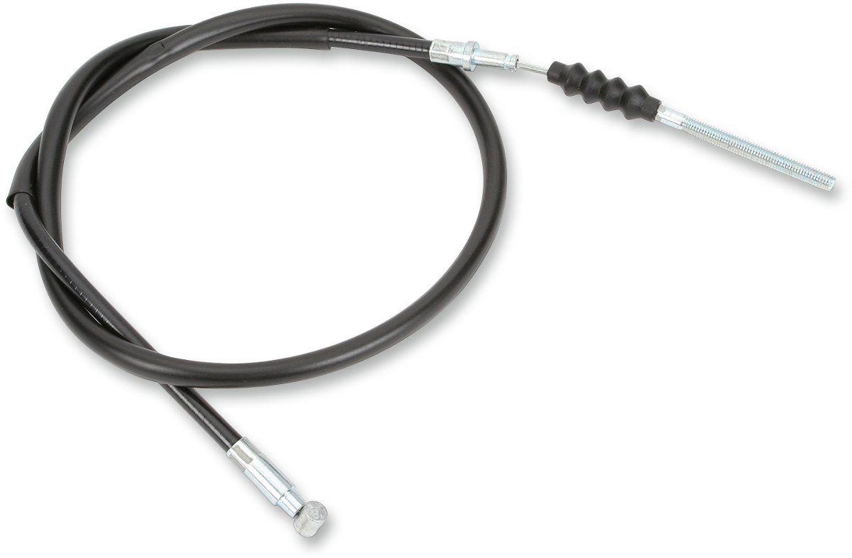 PARTS UNLIMITED Black Vinyl Brake Cable - Front - Honda 45450-958-000