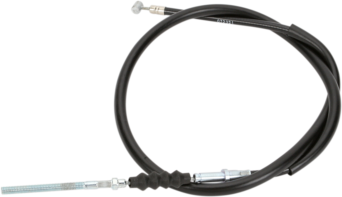 PARTS UNLIMITED Black Vinyl Brake Cable - Front - Honda 45450-969-000