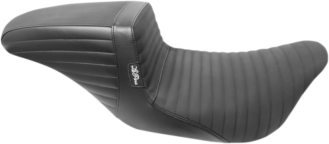 LE PERA Kickflip Seat - Pleated w/ Gripp Tape - Black - FL '08-'23 LK-597PTGP