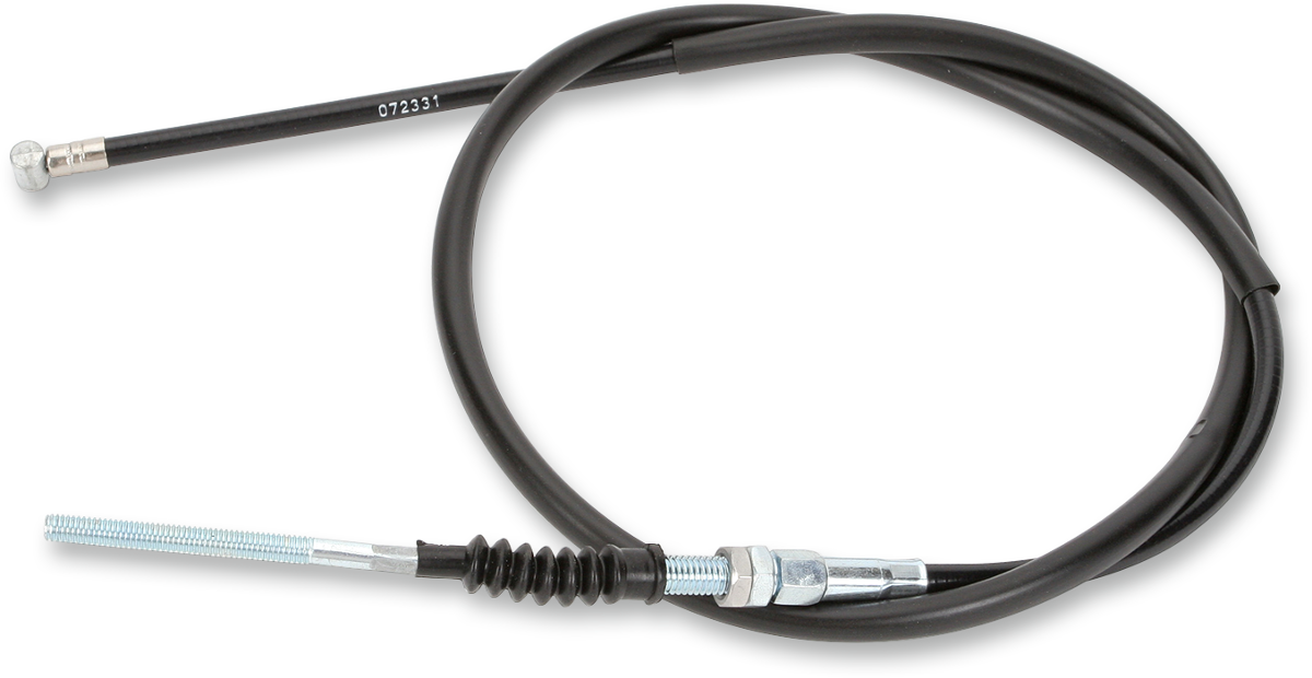 PARTS UNLIMITED Black Vinyl Brake Cable - Honda 43460-968-000