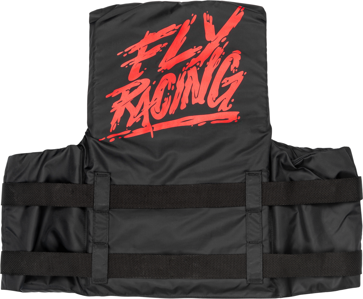 Nylon Flotation Vest Black/Red Xs