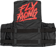 Nylon Flotation Vest Black/Red 2x