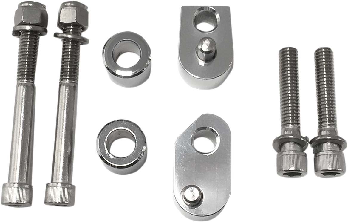 PRO PAD Floorboard Extension Kit - Chrome - FLH/FLT '17-'24 FB-EXT17-C