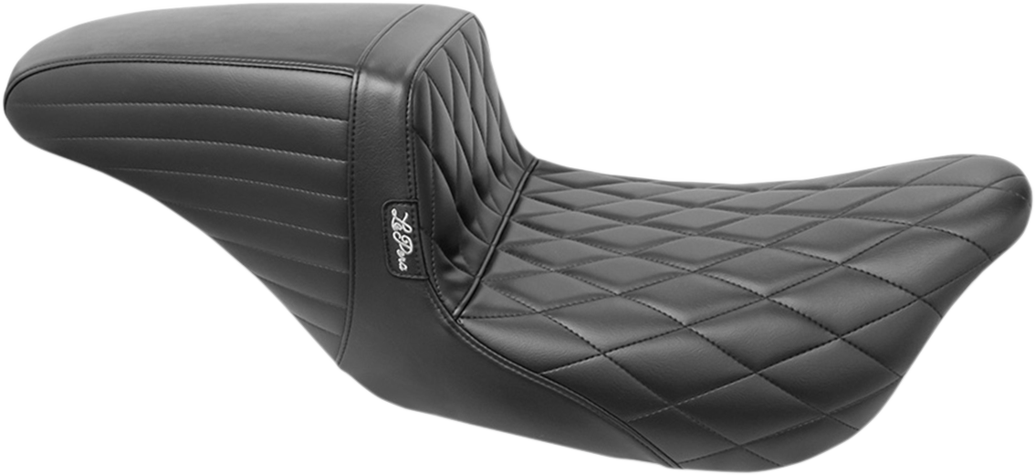 LE PERA Kickflip Daddy Long Legs Seat - Diamond - Black - FL '08-'23 LK-597DLDM