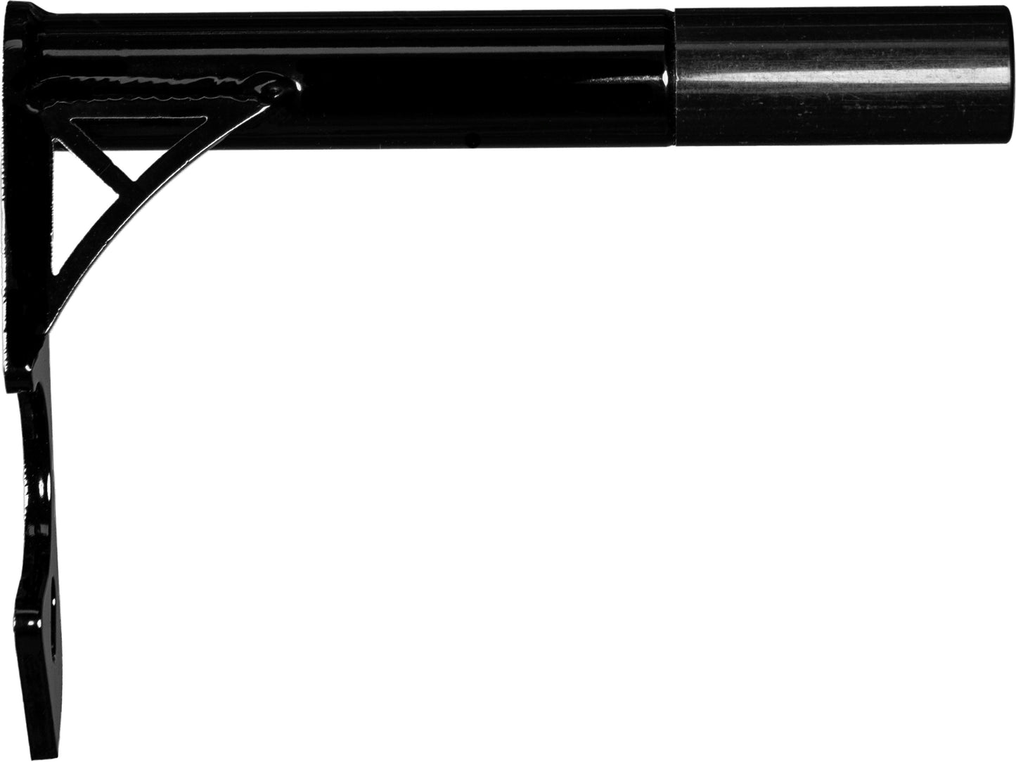 Rear Peg Frame Mount Slider M8 Softail Black