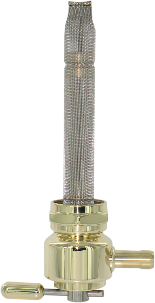 PINGEL Hex Round Fuel Valve - Brass - 22 mm 6311-BR