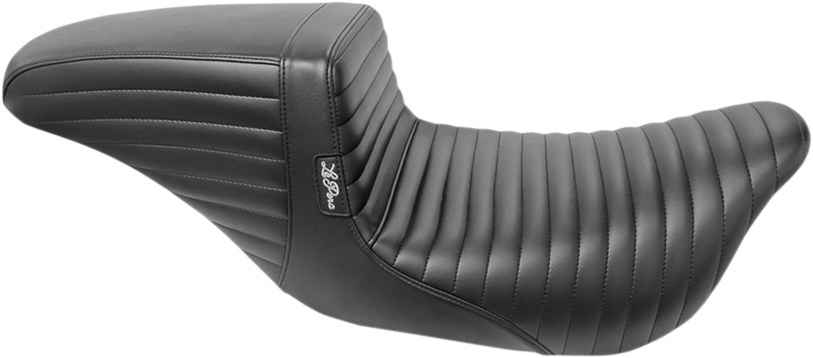 LE PERA Kickflip Daddy Long Legs Seat - Pleated - Black - FL '08-'23 LK-597DLPT