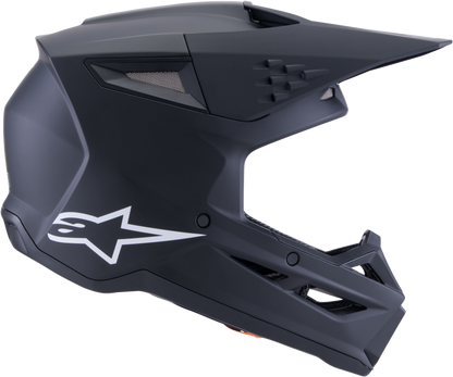 Sm3 Solid Helmet Black Matt Md