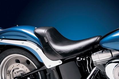 LE PERA Bare Bones Solo Seat - Smooth - Black - FL/FX '06-'17 LK-007
