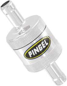 PINGEL Fuel Filter - Standard - Chrome - 3/8" SS5C