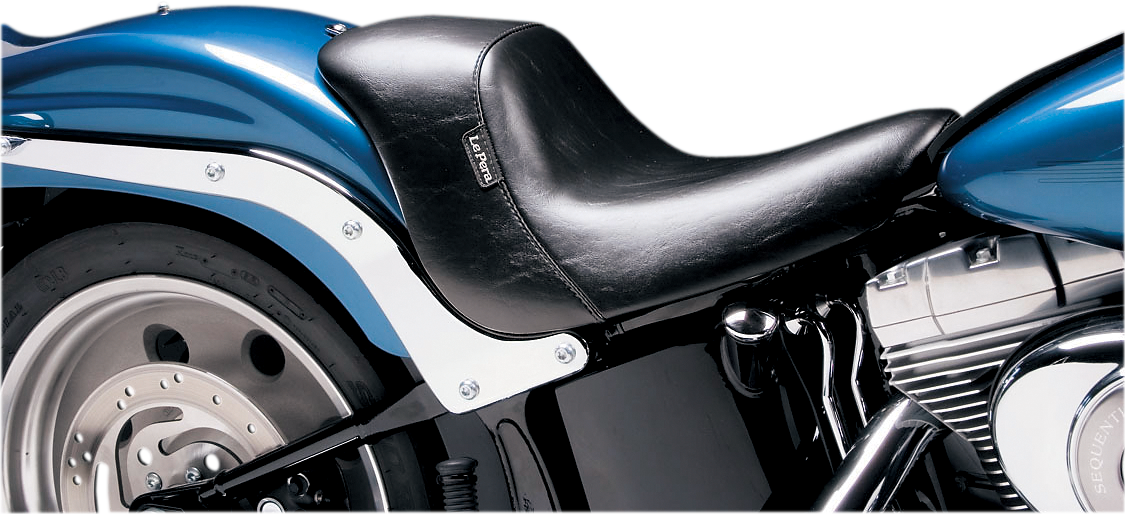 LE PERA Bare Bones Up-Front Solo Seat - Black - FL/FX '06-'17 LKU-007