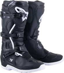Tech 3 Enduro Wtrprf Boots Black/White Sz 9