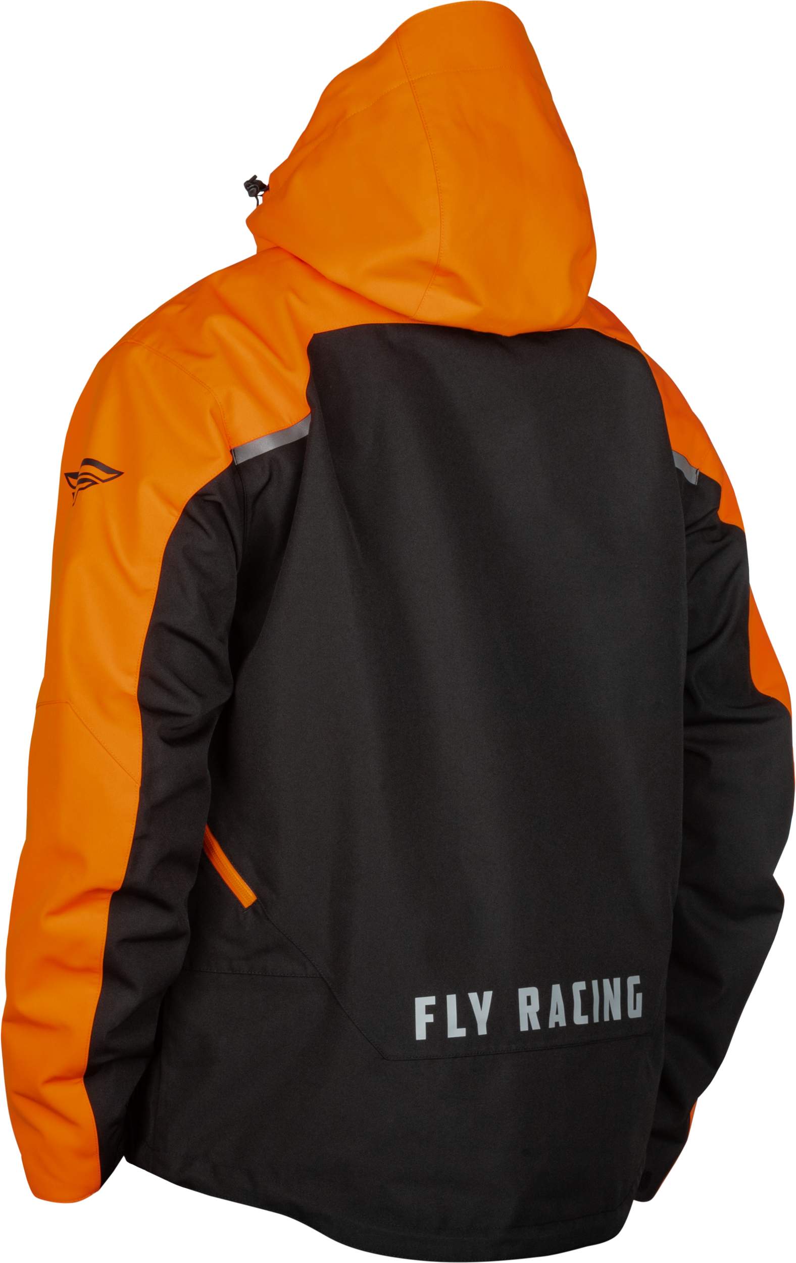 Carbon Jacket Black/Orange Xl
