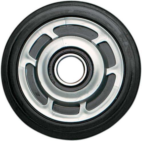 PARTS UNLIMITED Idler Wheel with Insert/Bearing 6205-2RS - Silver - 5.38" OD x 1" ID R0135G-2 002B