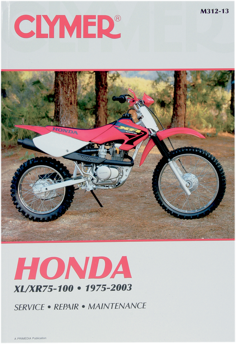 CLYMER Manual - Honda - XL/XR 75-100 CM31214