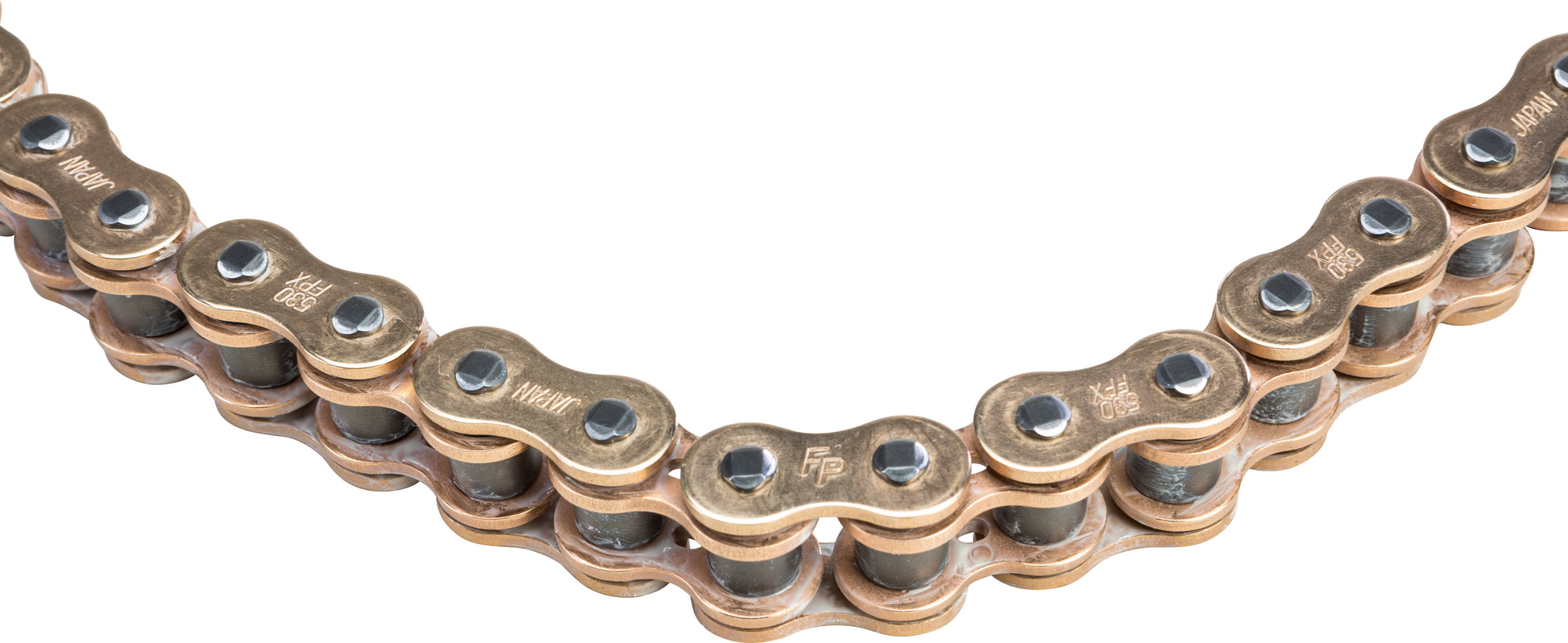 X Ring Chain 530x120 Gold