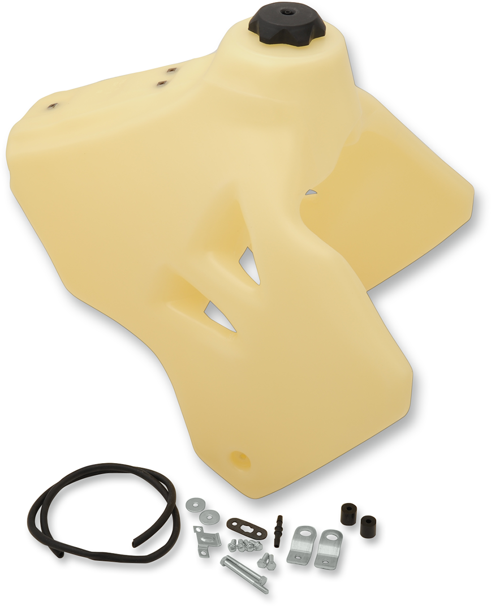 IMS PRODUCTS INC. Large-Capacity Gas Tank - Natural - Kawasaki/Suzuki - 4.0 Gallon 115521-N2