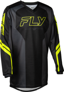 Youth F 16 Raze Jersey Black/Grey Yxl