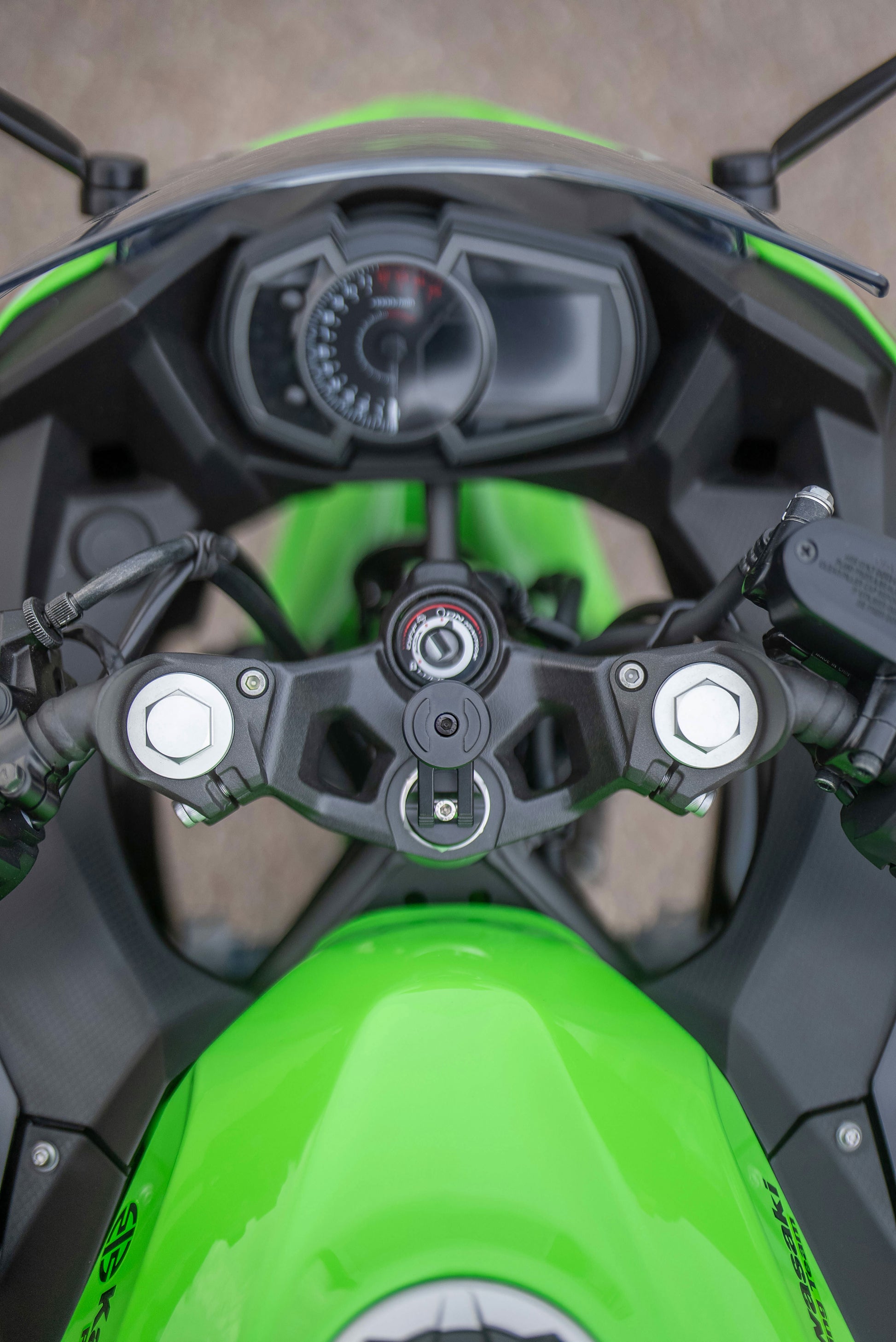 Spc+ Moto Stem Mount Pro Black