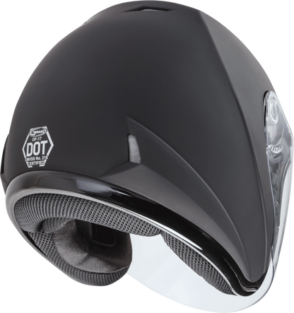Of 17 Open Face Helmet Matte Black Lg