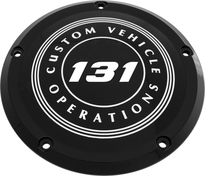 6   M8 Softail Derby Cover 131 Cvo Black