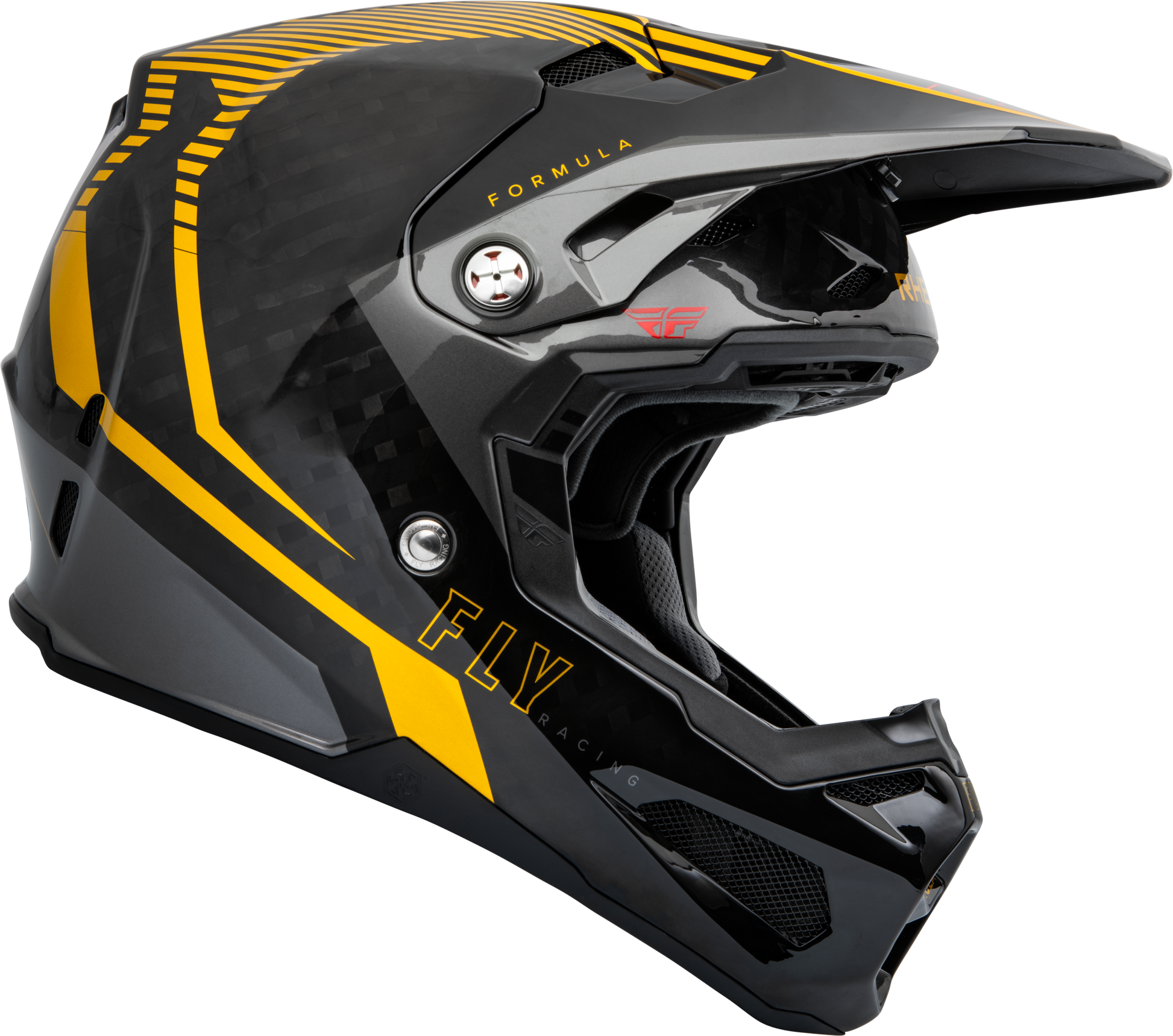 Youth Formula Carbon Tracer Helmet Gold/Black Yl