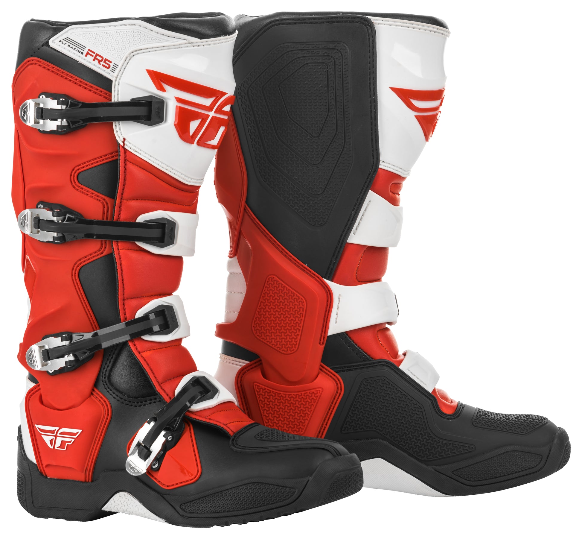 Fr5 Boots Red/Black/White Sz 12