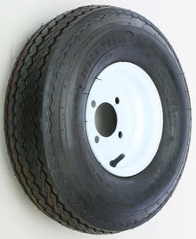 Trailer Tire And Wheel Assembly White