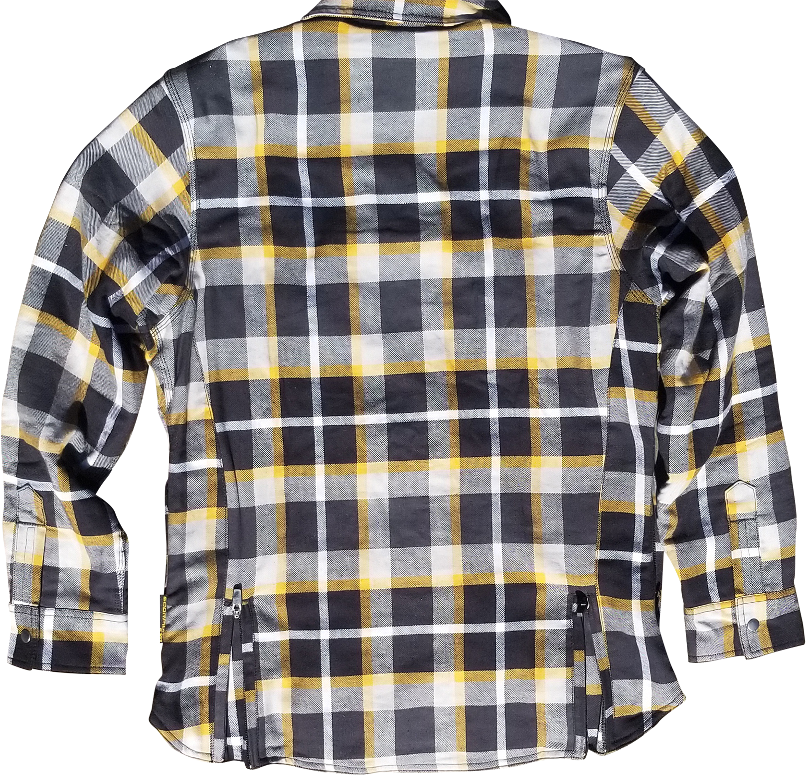 Covert Womens Flannel White/Yellow 2x