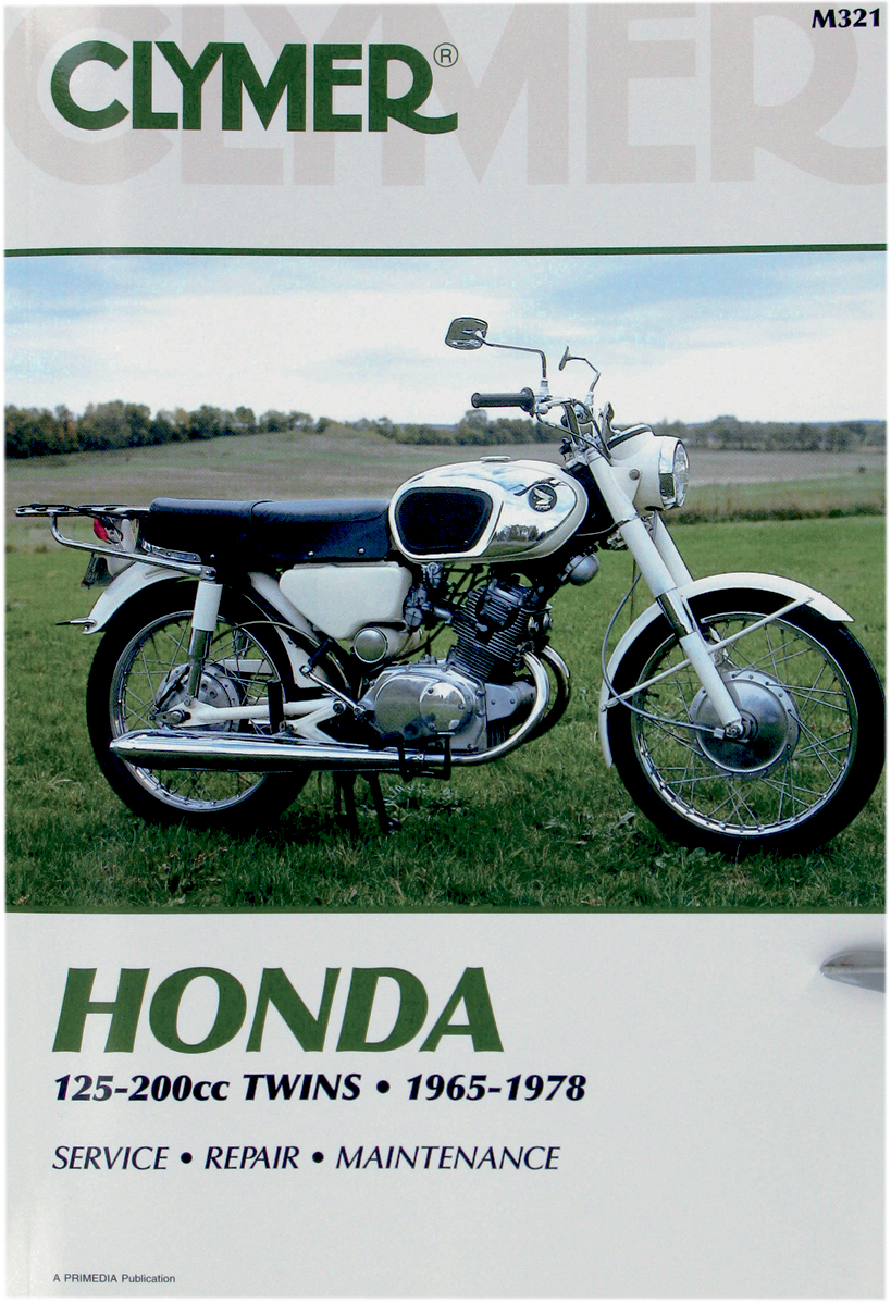 CLYMER Manual - Honda - 125/200 Twins CM321