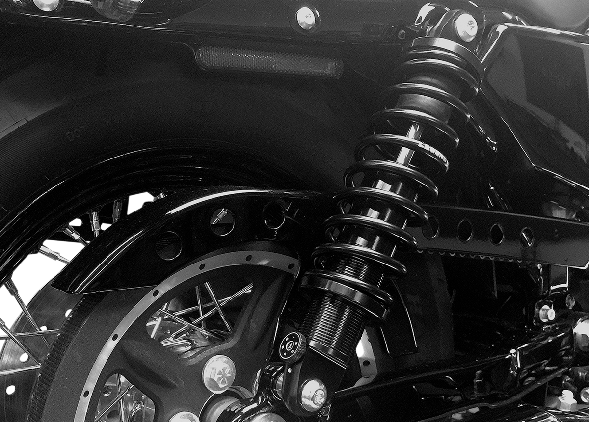 LEGEND SUSPENSION REVO-A Adjustable XL Coil Suspension - 12" - Black - Heavy-Duty 1310-1121