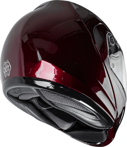 Md 04 Modular Helmet Wine Red Lg