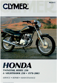 CLYMER Manual - Honda - Twinstar / Rebel / Nighthawk CM3245
