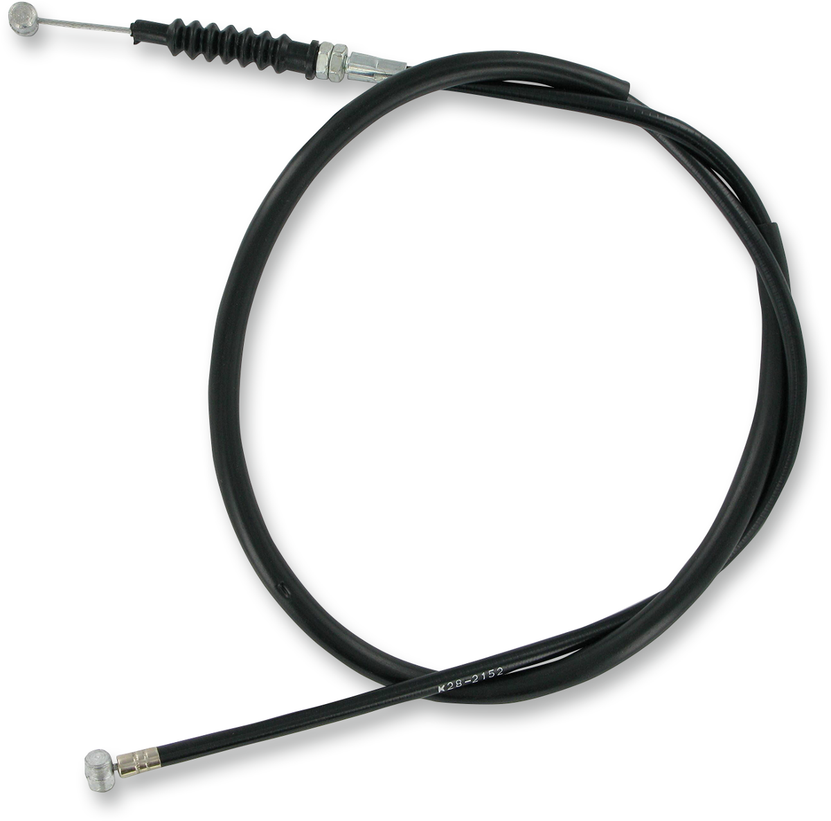 PARTS UNLIMITED Black Vinyl Brake Cable - Kawasaki 54005-1046