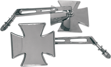EMGO Mirror - Side View - Maltese Cross - Split Stem - Left - Bolt-On - Each 20-34862A