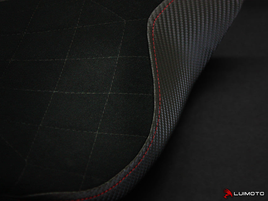 LUIMOTO Diamond Edition Rider -Standard Seat- Cover for the DUCATI 1199 PANIGALE