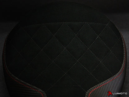 LUIMOTO Diamond Edition Rider -Standard Seat- Cover for the DUCATI 1199 PANIGALE