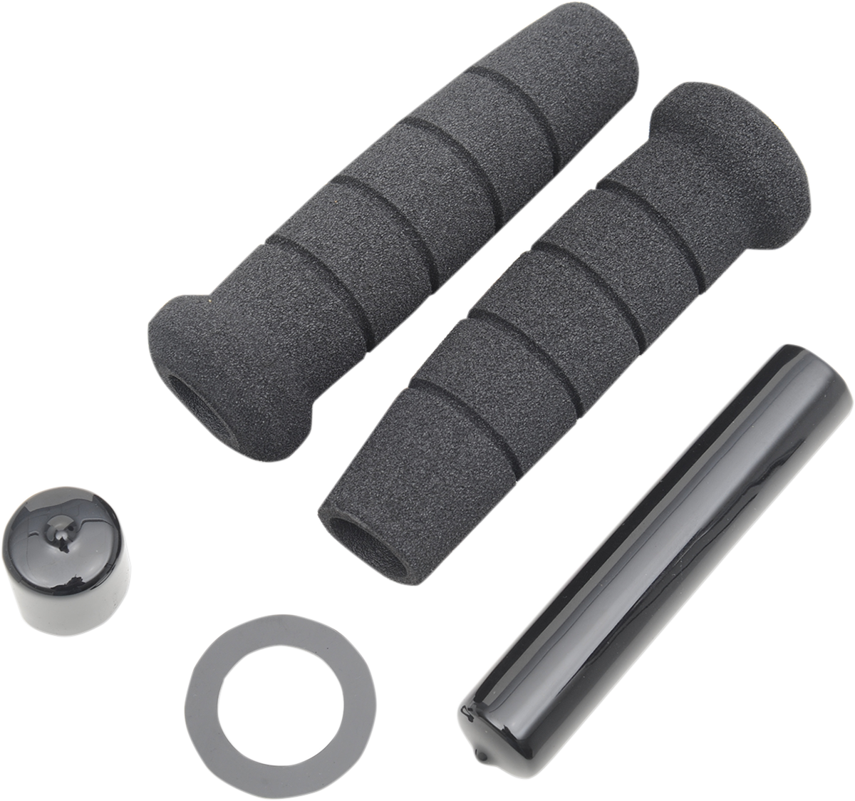JOHAR Superbike Grips - 7/8" - Black JO1104