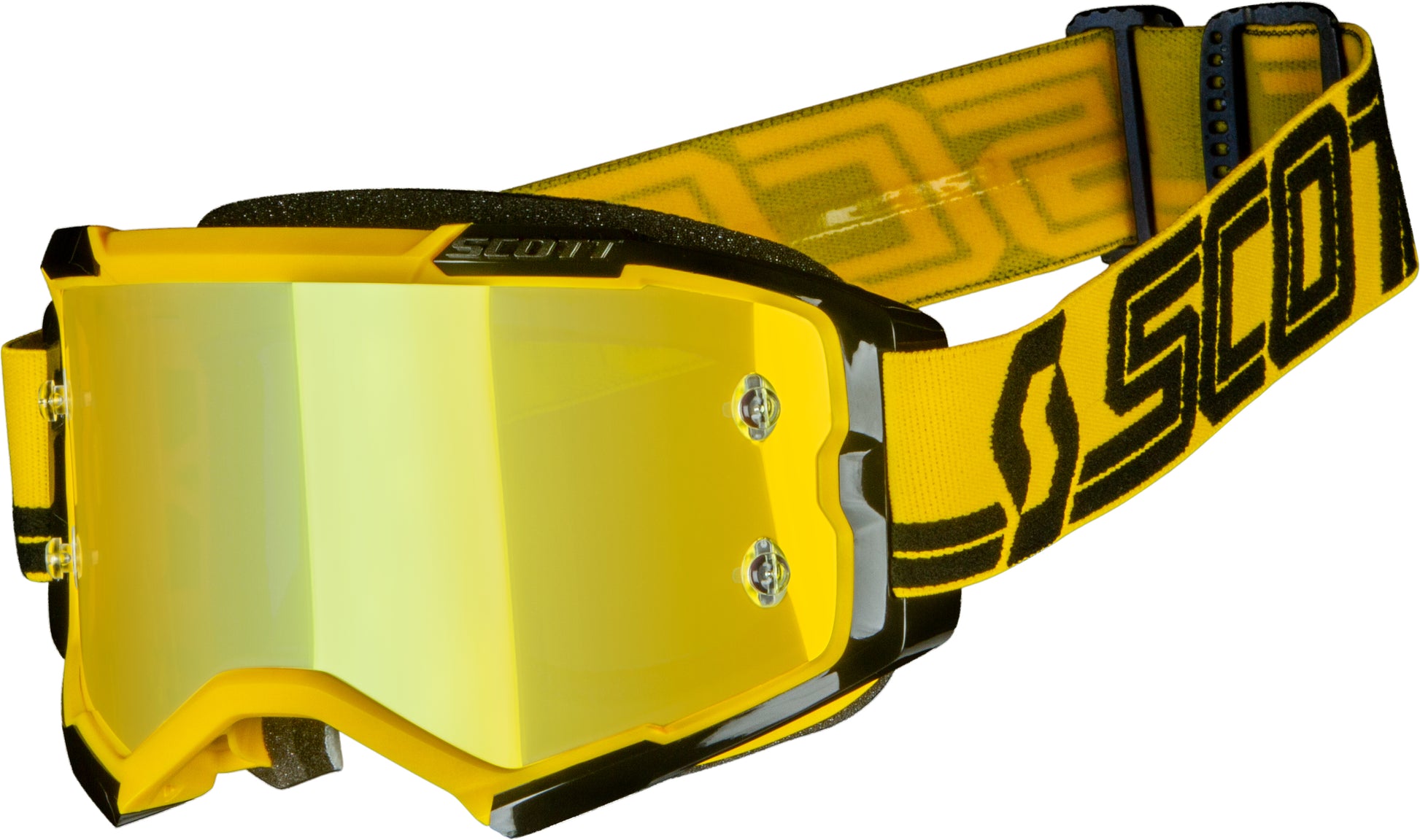 Fury Goggle Yellow/Black Yellow Chrome Works