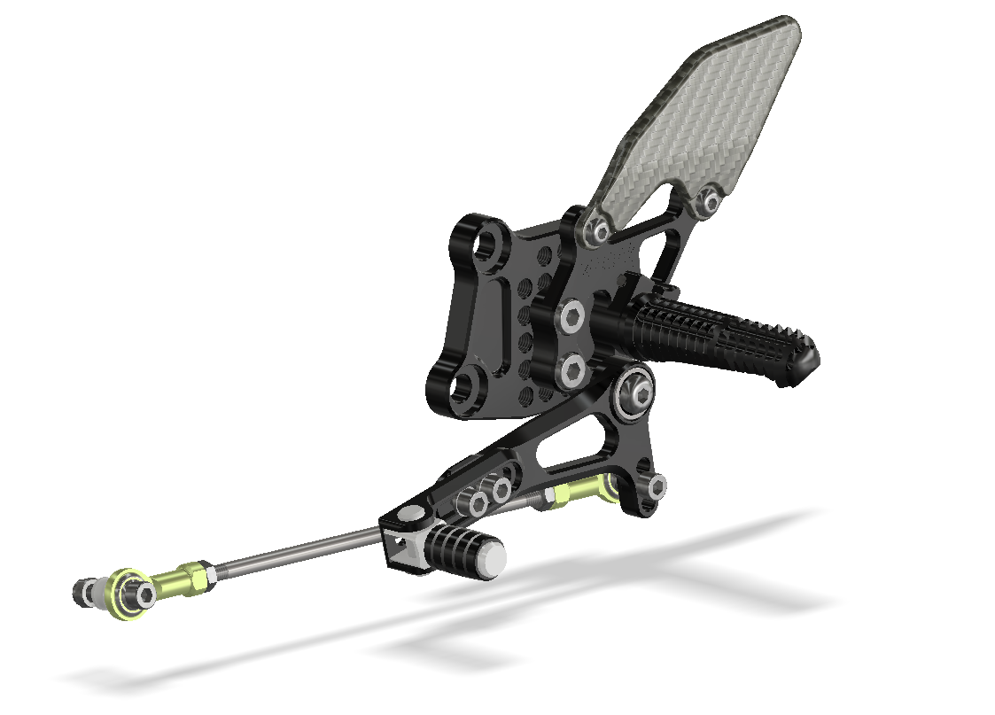 Attack Performance Rearsets for Kawasaki Ninja 300 / 250R