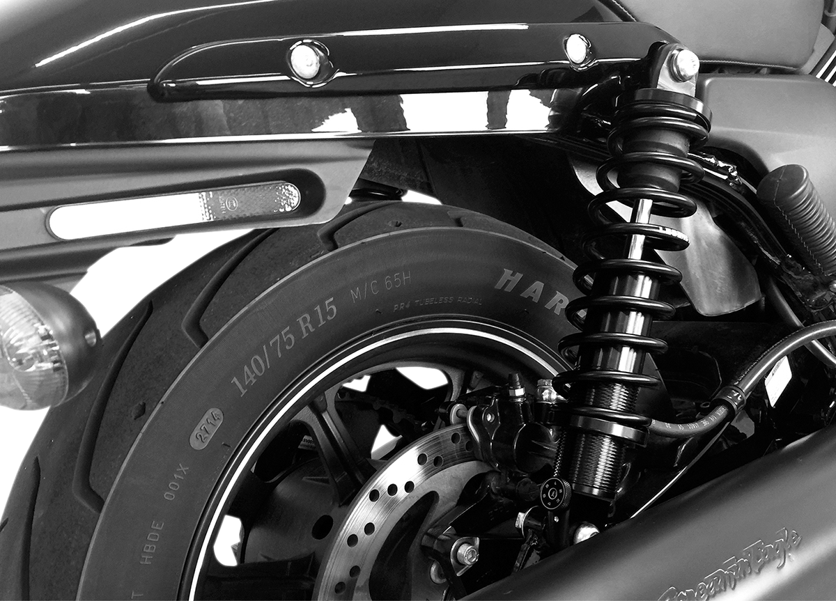 LEGEND SUSPENSION REVO-A Street Shock - 13" - Black - Standard 1310-1187