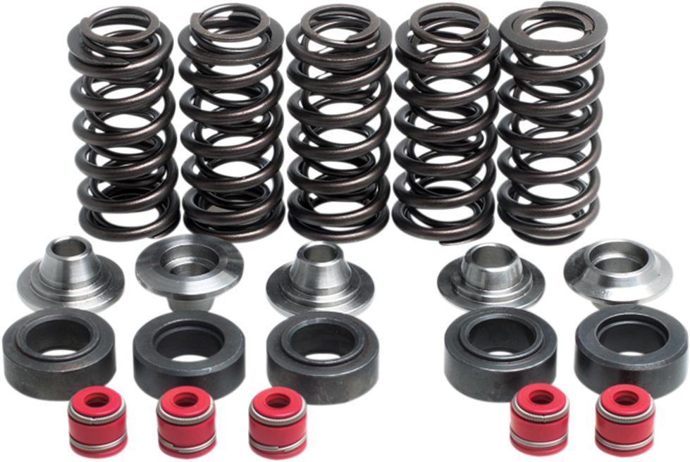 KIBBLEWHITE Valve Spring Kit - 0.375" Lift - Lightweight Racing - Yamaha 80-80100