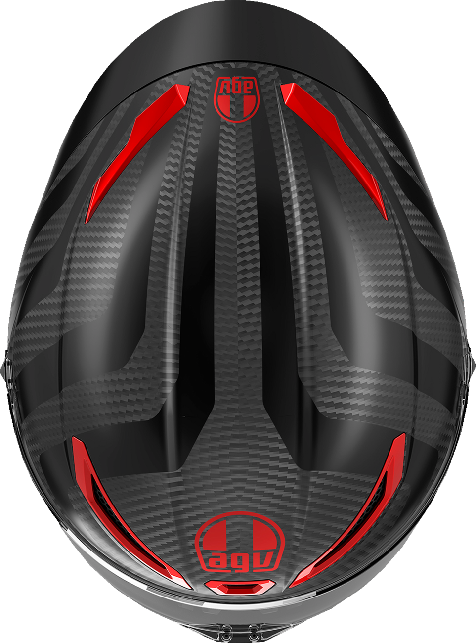AGV Pista GP RR Helmet - Intrepido - Matte Carbon/Black/Red - Small 2118356002-019-S