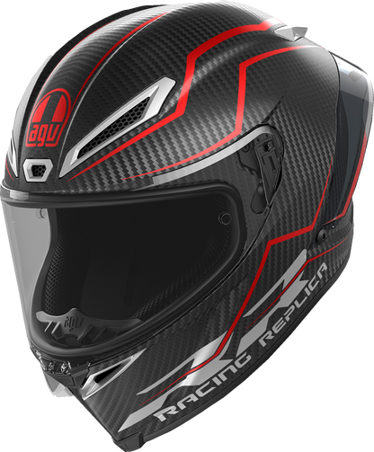 AGV Pista GP RR Helmet - Intrepido - Matte Carbon/Black/Red - Small 2118356002-019-S