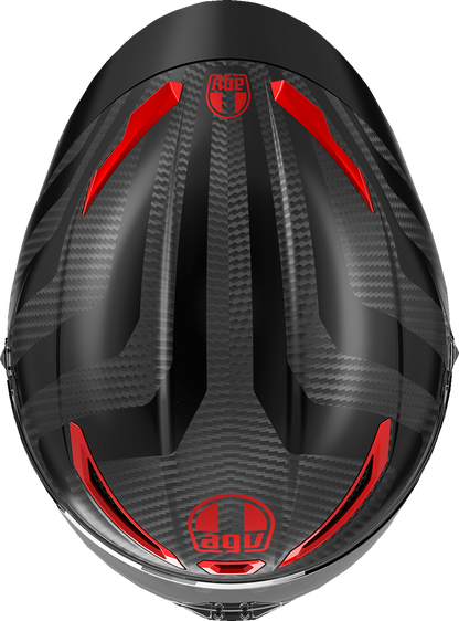 AGV Pista GP RR Helmet - Intrepido - Matte Carbon/Black/Red - XL 2118356002-019-XL