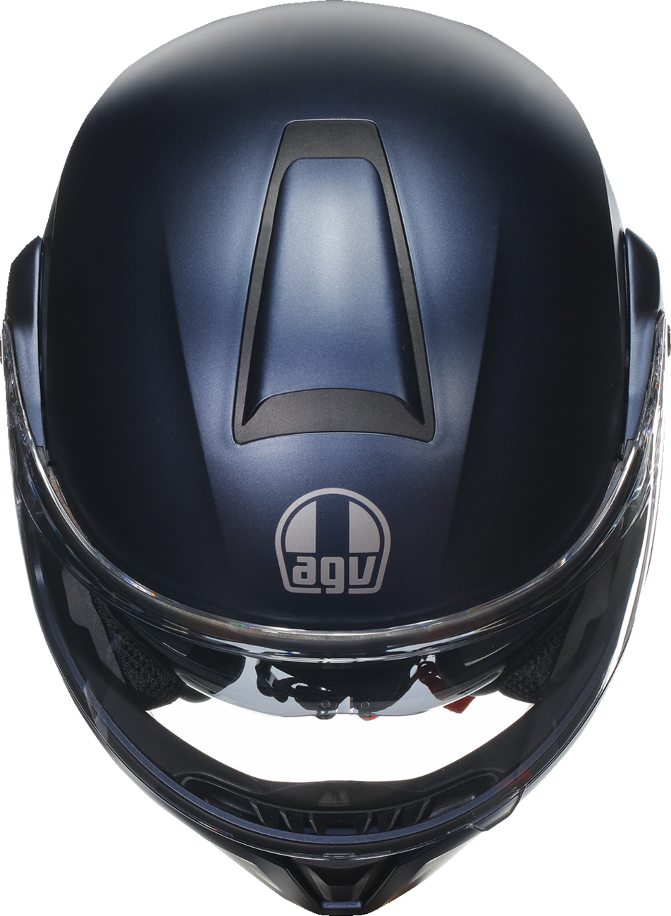 AGV Streetmodular Helmet - Mono - Matte Blue - Large 2118296002008L