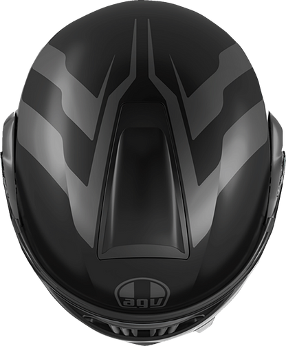 AGV Streetmodular Helmet - Resia - Matte Black/Gray - Large 2118296002005L