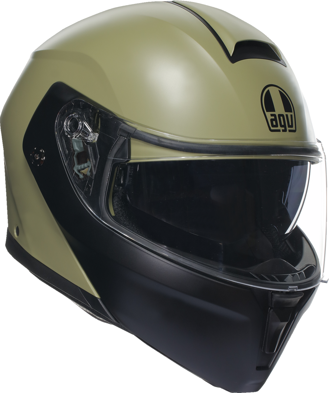 AGV Streetmodular Helmet - Mono - Matte Pastello Green/Black - Medium 2118296002010M