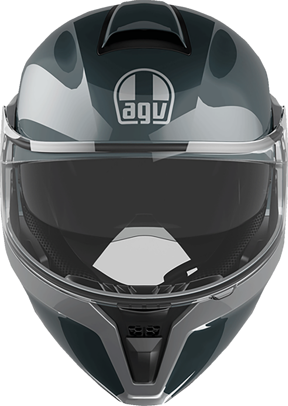 AGV Streetmodular Helmet - Levico - Gray/Silver - Medium 2118296002003M